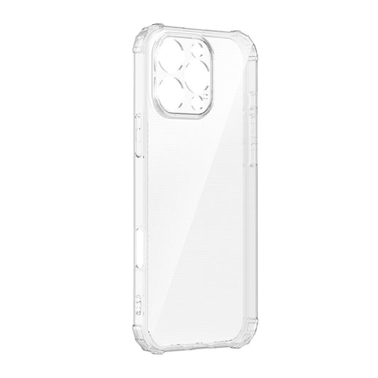 For iPhone 16 Pro Max Four-Corner Shockproof Clear TPU Phone Case(Transparent) - iPhone 16 Pro Max Cases by buy2fix | Online Shopping UK | buy2fix