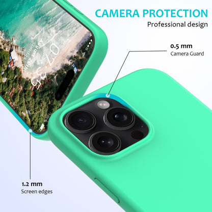 For iPhone 16 Pro Solid Color Silicone Phone Case(Green) by buy2fix