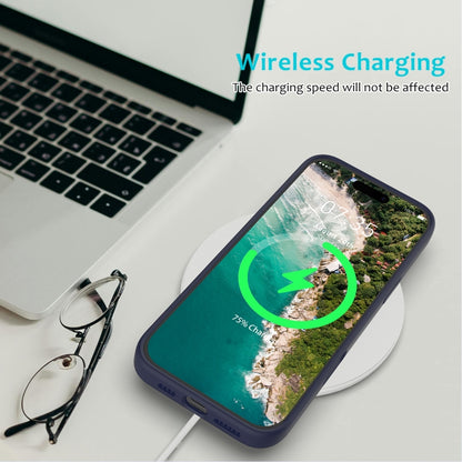 For iPhone 16 Pro Solid Color Silicone Phone Case(Midnight Blue) by buy2fix