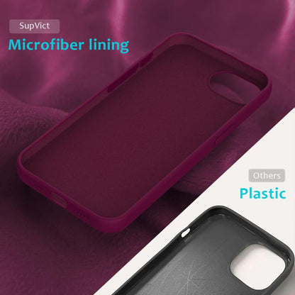 For iPhone 16e Solid Color Silicone Phone Case(Violet) - iPhone 16e Cases by buy2fix | Online Shopping UK | buy2fix