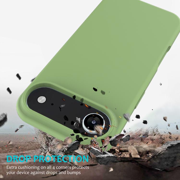For iPhone Air Solid Color Silicone Phone Case(Mint Green) - iPhone Air Cases by buy2fix | Online Shopping UK | buy2fix