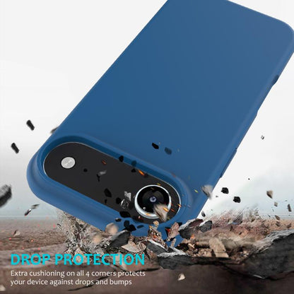 For iPhone Air Solid Color Silicone Phone Case(Cobalt Blue) - iPhone Air Cases by buy2fix | Online Shopping UK | buy2fix
