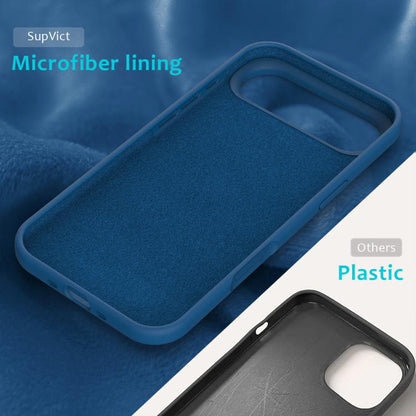 For iPhone Air Solid Color Silicone Phone Case(Cobalt Blue) - iPhone Air Cases by buy2fix | Online Shopping UK | buy2fix