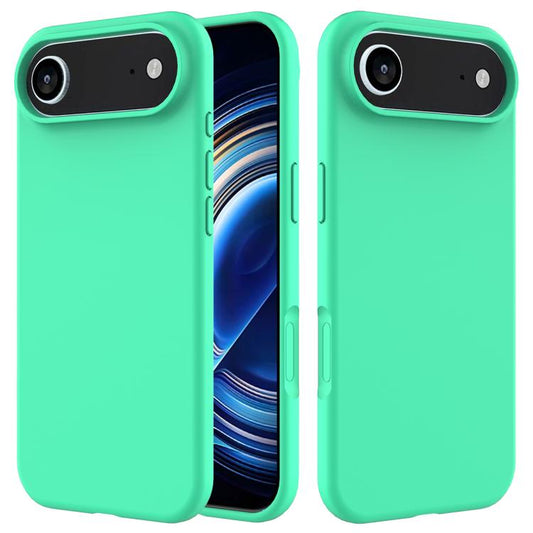For iPhone Air Solid Color Silicone Phone Case(Green) - iPhone Air Cases by buy2fix | Online Shopping UK | buy2fix