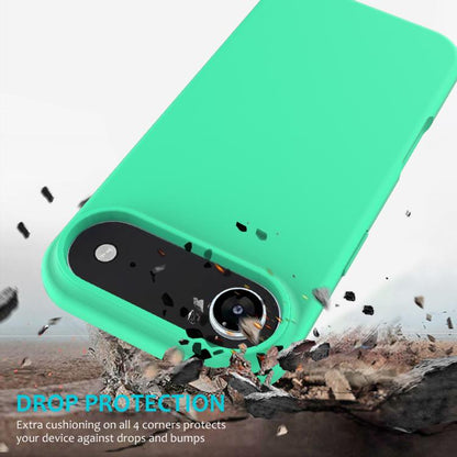 For iPhone Air Solid Color Silicone Phone Case(Green) - iPhone Air Cases by buy2fix | Online Shopping UK | buy2fix