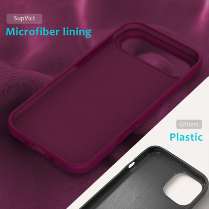 For iPhone Air Solid Color Silicone Phone Case(Violet) - iPhone Air Cases by buy2fix | Online Shopping UK | buy2fix