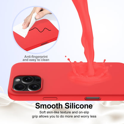 For iPhone 16 Pro Shockproof Silicone Magsafe Phone Case(Red) by buy2fix