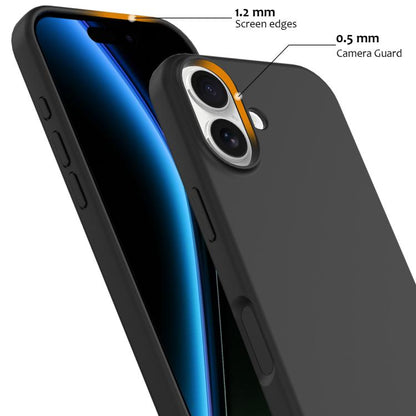 For iPhone 17 Shockproof Silicone Magsafe Phone Case(Black) - iPhone 17 Cases by buy2fix | Online Shopping UK | buy2fix