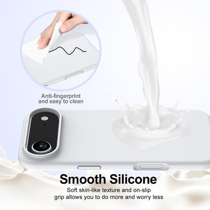 For iPhone Air Shockproof Silicone Magsafe Phone Case(White) - iPhone Air Cases by buy2fix | Online Shopping UK | buy2fix