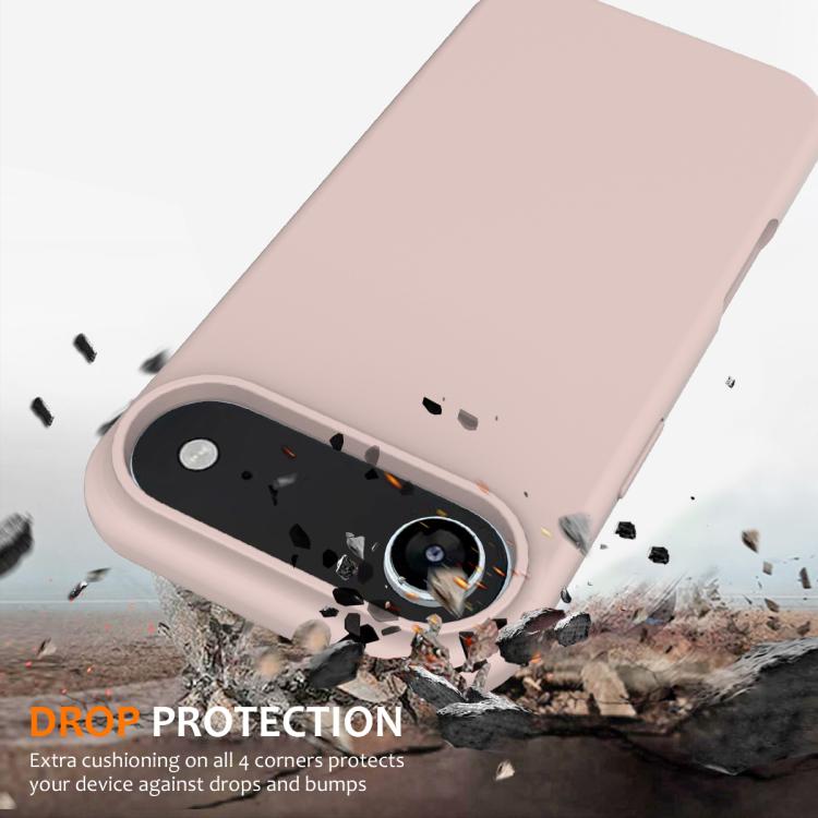 For iPhone Air Shockproof Silicone Magsafe Phone Case(Sand Pink) - iPhone Air Cases by buy2fix | Online Shopping UK | buy2fix