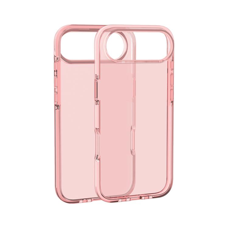 For iPhone Air Two-color Shockproof High Transparency TPU Phone Case(Pink) - iPhone Air Cases by buy2fix | Online Shopping UK | buy2fix