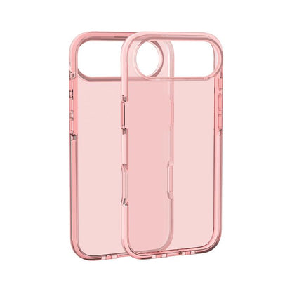 For iPhone Air Two-color Shockproof High Transparency TPU Phone Case(Pink) - iPhone Air Cases by buy2fix | Online Shopping UK | buy2fix