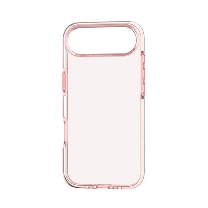For iPhone Air Two-color Shockproof High Transparency TPU Phone Case(Pink) - iPhone Air Cases by buy2fix | Online Shopping UK | buy2fix