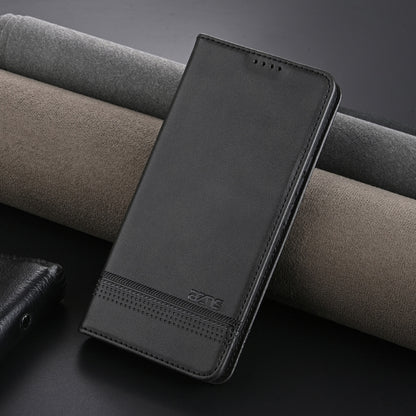 For Xiaomi Redmi K70/K70 Pro AZNS Magnetic Calf Texture Flip Leather Phone Case(Black) - Xiaomi Cases by AZNS | Online Shopping UK | buy2fix