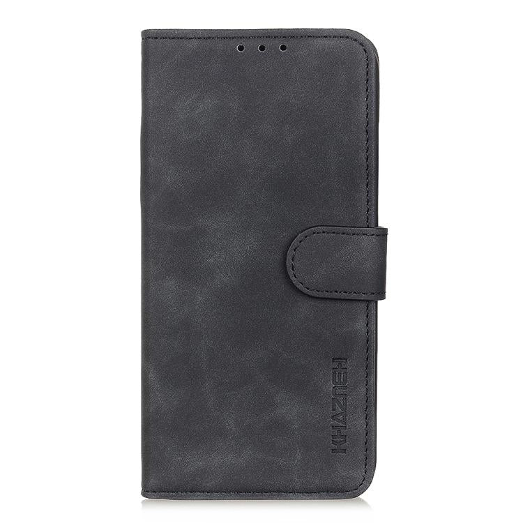 For iPhone Air KHAZNEH Retro Texture Leather Phone Case(Black) - iPhone Air Cases by buy2fix | Online Shopping UK | buy2fix
