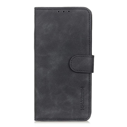 For iPhone Air KHAZNEH Retro Texture Leather Phone Case(Black) - iPhone Air Cases by buy2fix | Online Shopping UK | buy2fix