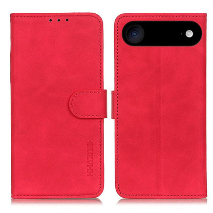 For iPhone Air KHAZNEH Retro Texture Leather Phone Case(Red) - iPhone Air Cases by buy2fix | Online Shopping UK | buy2fix