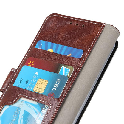 For iPhone Air Retro Crazy Horse Texture Horizontal Flip Leather Phone Case(Brown) - iPhone Air Cases by buy2fix | Online Shopping UK | buy2fix