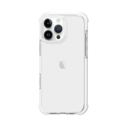 For iPhone 16 Pro Max Four-corner Shockproof TPU Hybrid Acrylic Phone Case(Transparent) by buy2fix