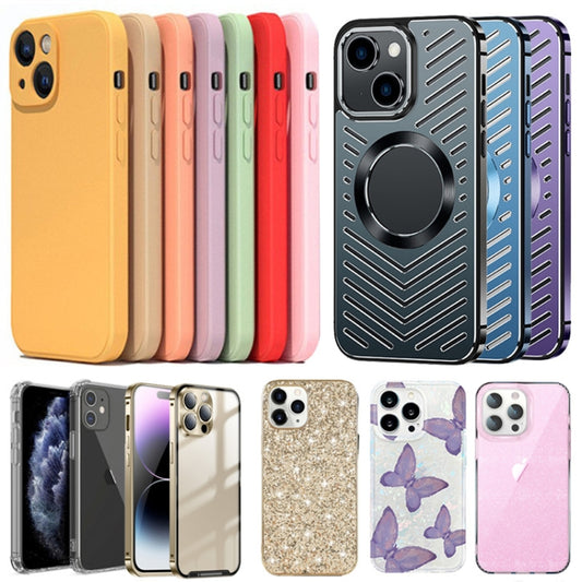 100-Pack Bulk Buy Phone Case For iPhone 13 Series, Clearance Cases Insanely Low Prices, Style and Color Match Randomly - More iPhone Cases by buy2fix | Online Shopping UK | buy2fix