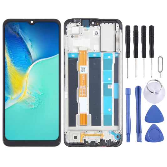 For vivo Y15c / Y15s OEM LCD Screen Digitizer Full Assembly with Frame - LCD Screen by buy2fix | Online Shopping UK | buy2fix
