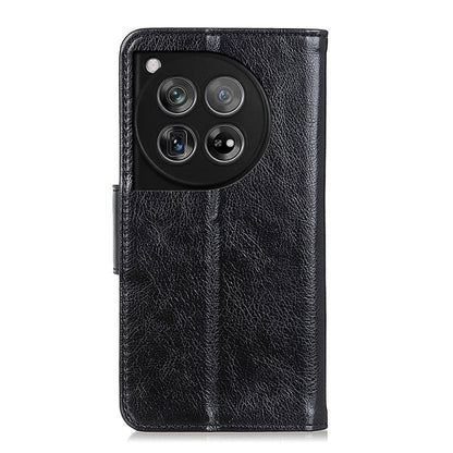 For OnePlus 12 Nappa Texture Leather Phone Case(Black) - OnePlus Cases by buy2fix | Online Shopping UK | buy2fix
