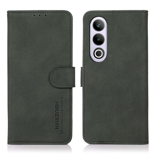For OnePlus Nord 4E Global KHAZNEH Matte Texture Leather Phone Case(Green)