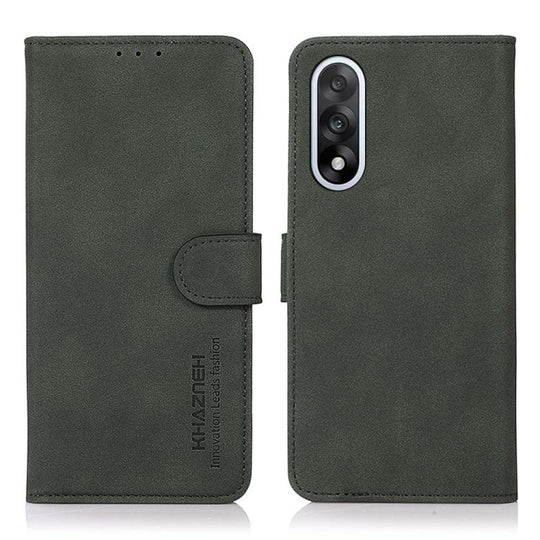 For OnePlus Nord 5 KHAZNEH Matte Texture Leather Phone Case(Green)