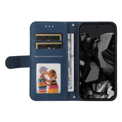 For Google Pixel 9 Pro Skin Feel Life Tree Metal Button Leather Phone Case(Blue) by buy2fix