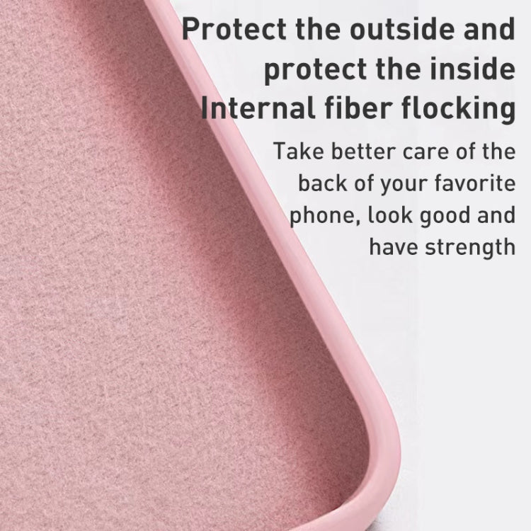 For iPhone 14 Liquid Silicone MagSafe Phone Case(White) by buy2fix