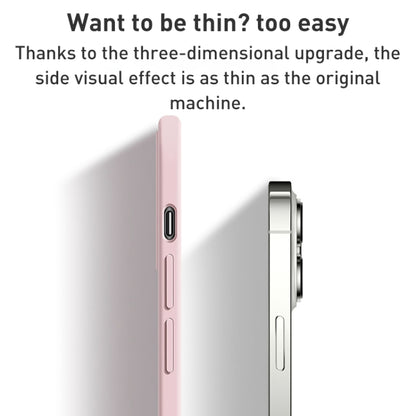 For iPhone 14 Liquid Silicone MagSafe Phone Case(White) by buy2fix