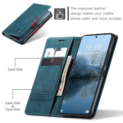 For Xiaomi Poco X6 Pro CaseMe 013 Multifunctional Horizontal Flip Leather Phone Case(Blue) - Xiaomi Cases by CaseMe | Online Shopping UK | buy2fix