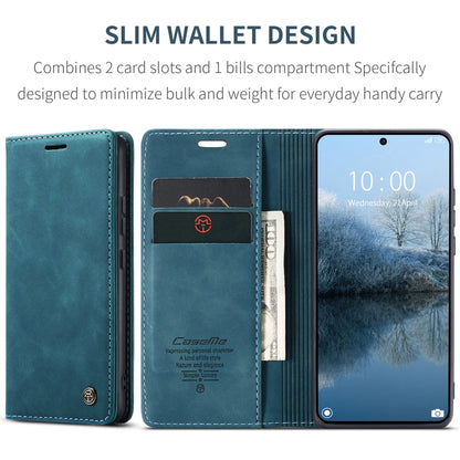 For Xiaomi Redmi K70E 5G CaseMe 013 Multifunctional Horizontal Flip Leather Phone Case(Blue) - Xiaomi Cases by CaseMe | Online Shopping UK | buy2fix