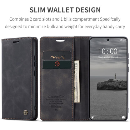 For Xiaomi Redmi K70E 5G CaseMe 013 Multifunctional Horizontal Flip Leather Phone Case(Black) - Xiaomi Cases by CaseMe | Online Shopping UK | buy2fix