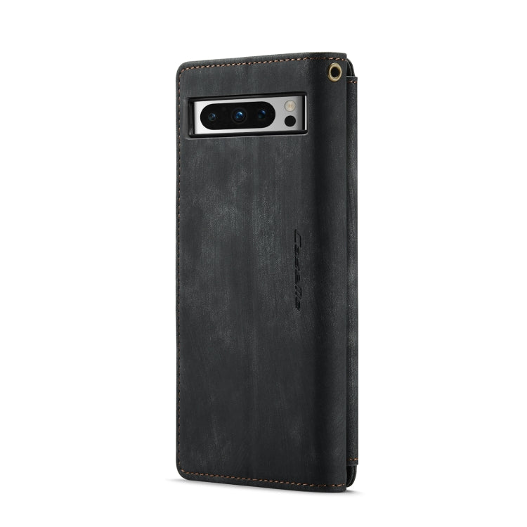For Google Pixel 8 Pro CaseMe C30 Multifunctional Leather Phone Case(Black) - Google Cases by CaseMe | Online Shopping UK | buy2fix