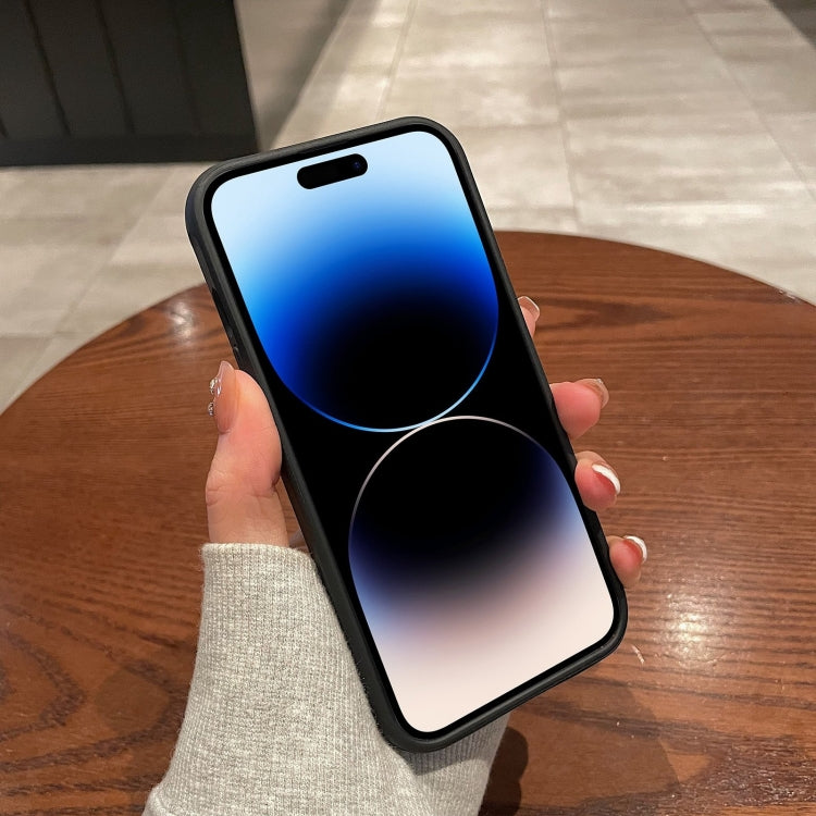 For iPhone 16 Pro MagSafe Magnetic TPU Hybrid PC Phone Case(Black) by buy2fix