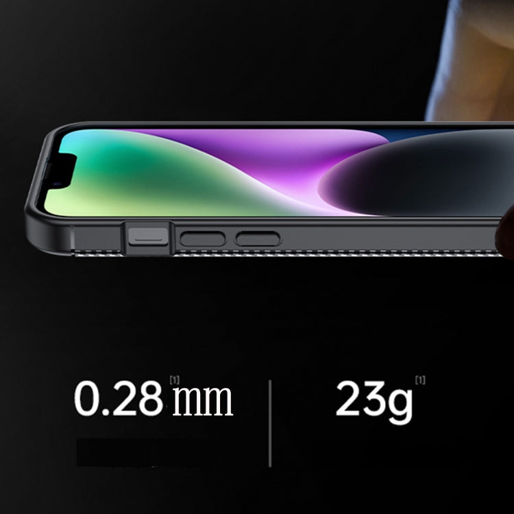 For iPhone SE 2024 Carbon Fiber Texture Shockproof TPU Phone Case(Black) by buy2fix