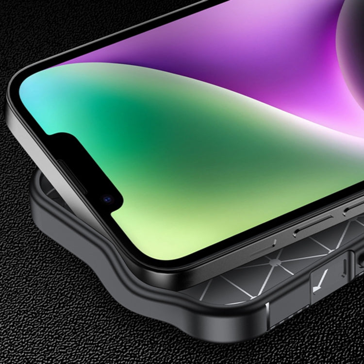 For iPhone SE 2024 Carbon Fiber Texture Shockproof TPU Phone Case(Black) by buy2fix