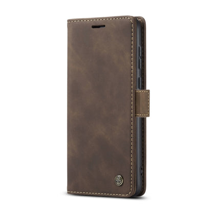 For Huawei P60 Art CaseMe 013 Multifunctional Horizontal Flip Leather Phone Case(Coffee) - Huawei Cases by CaseMe | Online Shopping UK | buy2fix