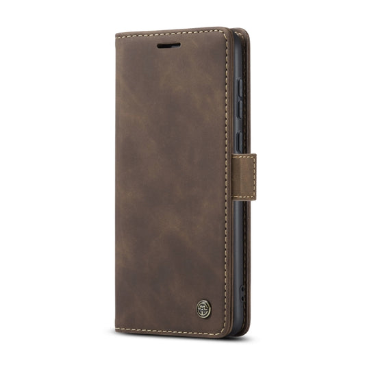 For Huawei P60 Art CaseMe 013 Multifunctional Horizontal Flip Leather Phone Case(Coffee) - Huawei Cases by CaseMe | Online Shopping UK | buy2fix