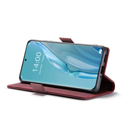 For Huawei P60 Art CaseMe 013 Multifunctional Horizontal Flip Leather Phone Case(Wine Red) - Huawei Cases by CaseMe | Online Shopping UK | buy2fix