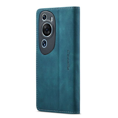 For Huawei P60 Art CaseMe 013 Multifunctional Horizontal Flip Leather Phone Case(Blue) - Huawei Cases by CaseMe | Online Shopping UK | buy2fix