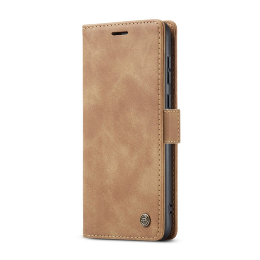 For Huawei P60 Art CaseMe 013 Multifunctional Horizontal Flip Leather Phone Case(Brown) - Huawei Cases by CaseMe | Online Shopping UK | buy2fix