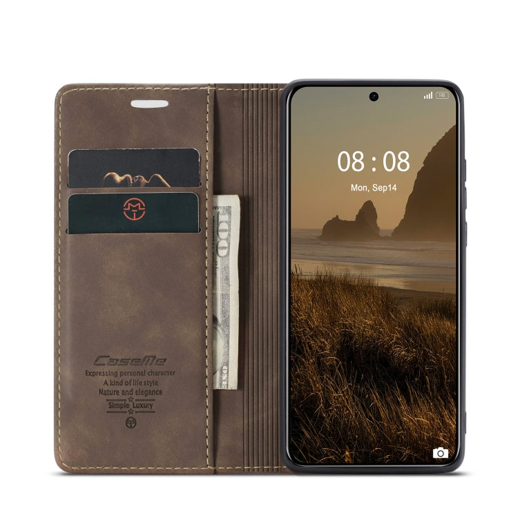 For Huawei Mate 60 CaseMe 013 Multifunctional Horizontal Flip Leather Phone Case(Coffee) - Huawei Cases by CaseMe | Online Shopping UK | buy2fix