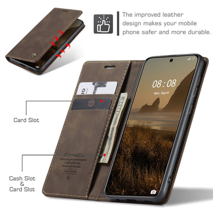 For Huawei Mate 60 CaseMe 013 Multifunctional Horizontal Flip Leather Phone Case(Coffee) - Huawei Cases by CaseMe | Online Shopping UK | buy2fix