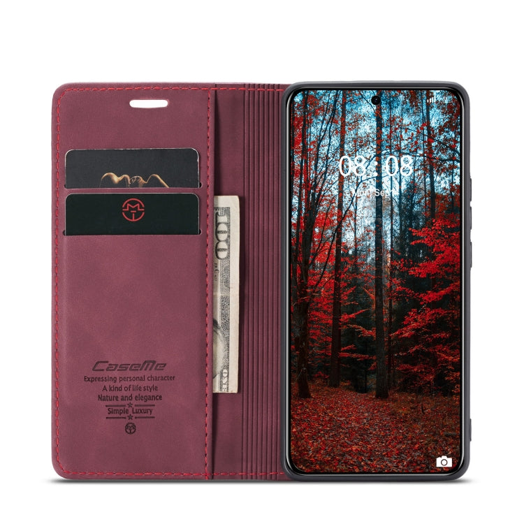 For Huawei Mate 60 CaseMe 013 Multifunctional Horizontal Flip Leather Phone Case(Wine Red) - Huawei Cases by CaseMe | Online Shopping UK | buy2fix