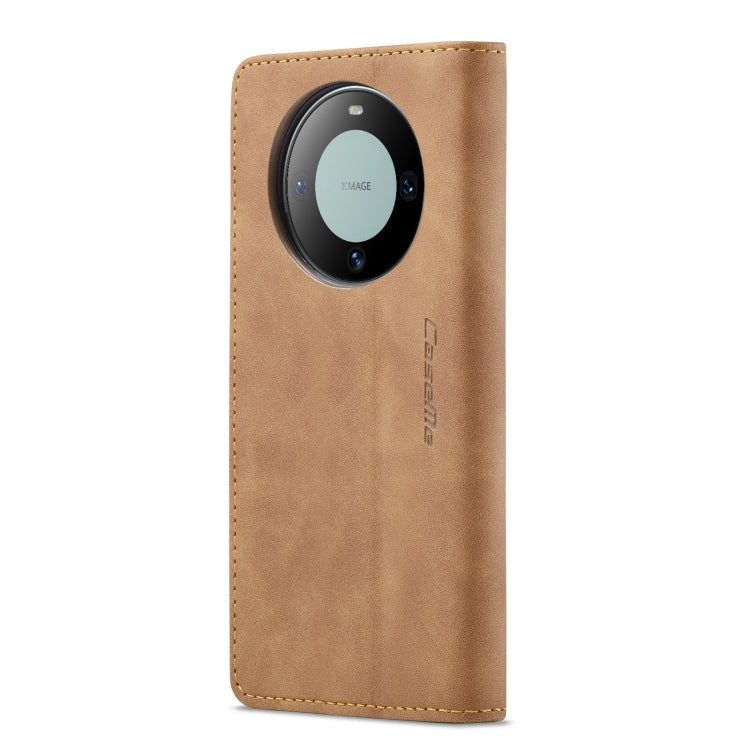 For Huawei Mate 60 CaseMe 013 Multifunctional Horizontal Flip Leather Phone Case(Brown) - Huawei Cases by CaseMe | Online Shopping UK | buy2fix