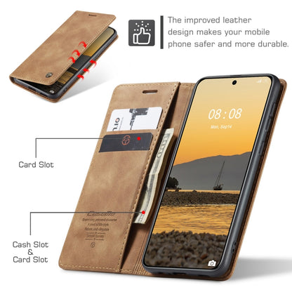 For Huawei Mate 60 CaseMe 013 Multifunctional Horizontal Flip Leather Phone Case(Brown) - Huawei Cases by CaseMe | Online Shopping UK | buy2fix
