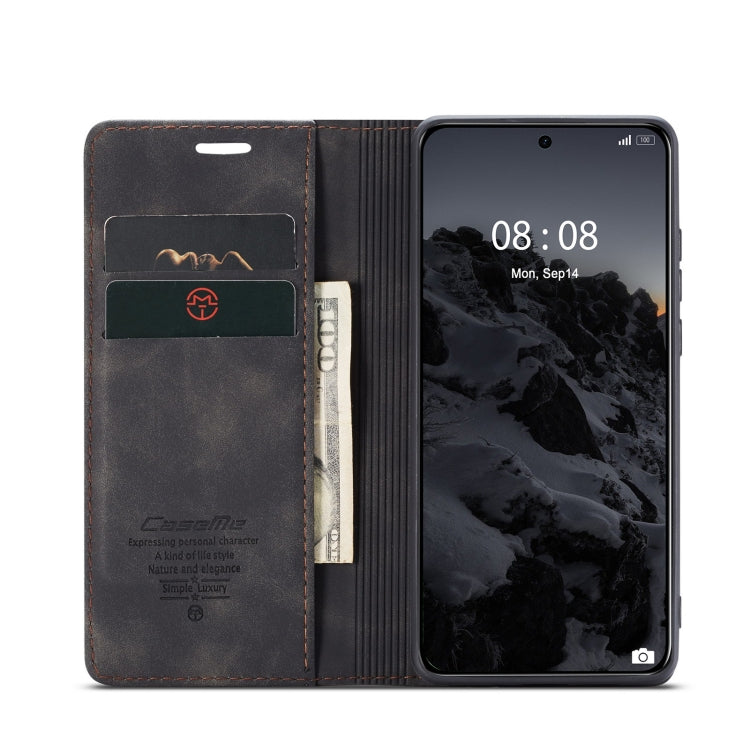 For Huawei Mate 60 CaseMe 013 Multifunctional Horizontal Flip Leather Phone Case(Black) - Huawei Cases by CaseMe | Online Shopping UK | buy2fix