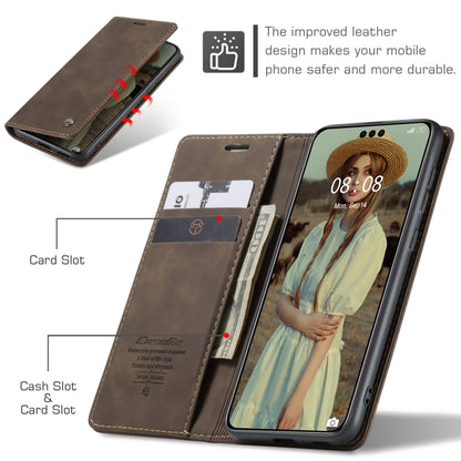 For Huawei Mate 60 Pro / 60 Pro+ CaseMe 013 Multifunctional Horizontal Flip Leather Phone Case(Coffee) - Huawei Cases by CaseMe | Online Shopping UK | buy2fix
